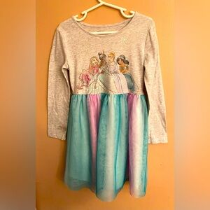 Disney Princesses Girls 5 Tulle Dress by Jumping Beans. NWOT